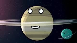 Saturn Kay Challe Kyun Hain? | Why Does Saturn Have Rings? #hindi #solarballs #animation