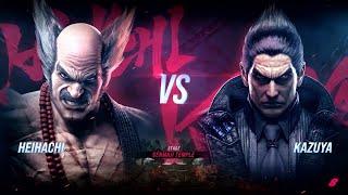 NEW Heihachi vs Kazuya gameplay - Tekken 8