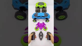 Remote control RC car with DC motor / Remote control car / Upgrade Remote car / Unboxing RC car