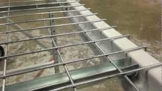 J&L Galvanized Wire Decking Standard U Channel (Quick Ship Product)