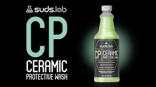 Suds Lab CP Ceramic Protective Wash, Hydrophobic Finish Car Wash Soap.