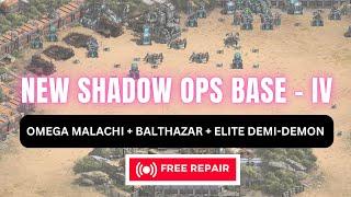 Kixeye War Commanders: New Shadow OPS SEPULCHER - Base IV - Free Repair Strategy - Super Easy!