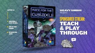 Race for the Galaxy - 3p Teaching & Play-through by Heavy Cardboard