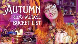 ️Autumn Art Witching Bucket List