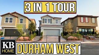 KB AT DURHAM WEST in the Southwest - 3 model homes in 1 tour