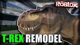 NEW T REX REMODEL REVEALED | Jurassic Blocky