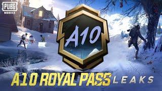  A10 ROYAL PASS / 1 TO 100 RP REWARDS / ACE 10 ROYAL PASS LEAKS ( A10 ROYAL PASS PUBG MOBILE/BGMI )