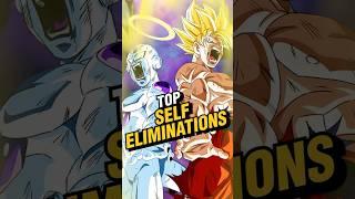 How Many Fighters Eliminated THEMSELVES In the Tournament of Power?  #dbz #anime #goku