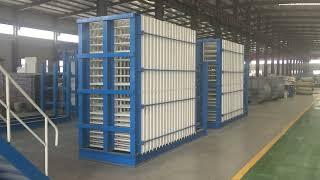 EPS Concrete Hollow Core Wall Panel Making Machine Production Line