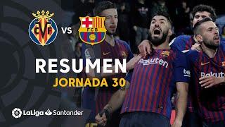 Highlights Villarreal CF vs FC Barcelona (4-4)