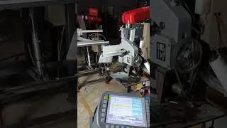 7 axis NEWker robot with sewing machine