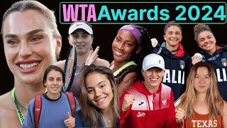 WTA Awards 2024. Women's Tennis Nominations & Winners, Player of the year, Come backer, Doubles Team