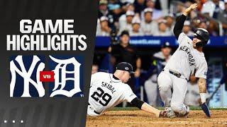 Yankees vs. Tigers Game Highlights (8/18/24) | MLB Highlights