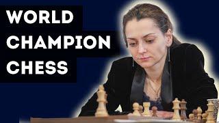 A WORLD CHAMPION Chess Lesson on the Alapin Sicilian (ChessQueen GM Alexandra Kosteniuk)