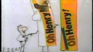 Oh Henry! ice cream bar commercial (1984)