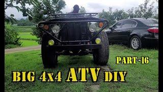 ATV 라디에이터그릴 DIY, Create Radiator Grill, Making Ugly Four-Wheel Bikes, 4륜 바이크 만들기