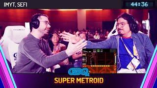 Super Metroid by imyt and SEFI in 44:36 - Games Done Quick Express 2024