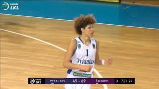 LaMelo hits FOUR 3-pointers in a row against Zalgiris Kaunas