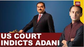 Adani Bribery Scandal Live Updates: US Court Indicts Adani | Newstrack With Rahul Kanwal