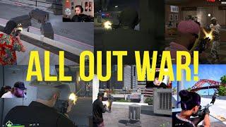 The PD Fight The WHOLE CITY after trying to Raid Vinny's Factory (Multiple POVs) | Prodigy RP 2.6