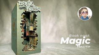 How To Build A DIY Magic House Book Nook That's Just Awesome by Rolife