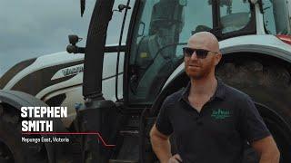 Valtra customer testimonial - Stephen Smith, dairy farmer, Victoria, Australia