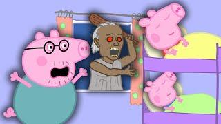 Peppa Pig Escape From Granny in Peppa Episodes - A Peppa Pig Funny Horror Story Animation