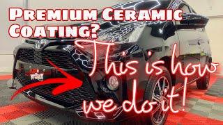 How We Apply Premium Ceramic Coating Protection on Cars Here at Nanoworx Car Care Tarlac