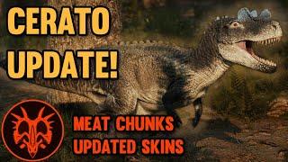 Playable Ceratosaurus and Important Development Updates