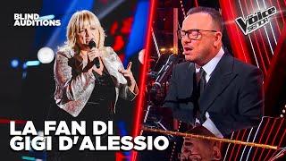 Graziella corona il sogno di duettare con Gigi in “Non dirgli mai” |The Voice Senior Blind Auditions