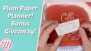 Plum Paper Flipthrough! Bonus Planner GIVEAWAY!