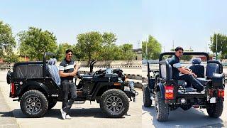 Gujrat Hitender Patel's Jeep by Rajesh Jain Motor @ 9035785000 #jeep #modified #thar