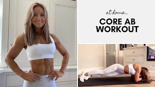 AT HOME CORE 6 MINUTE ABS WORKOUT | Follow Along