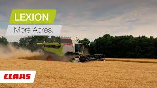 CLAAS LEXION | More Acres.