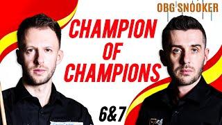 Judd Trump Vs Mark Selby | Snooker Champion Of Champions | Full frame {6&7} Highlights