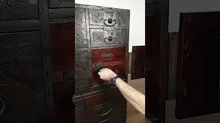 Chinese Antique Campaign Chest with secret compartment