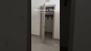 Muze at Met | Downtown Miami | Luxury Apartment | #miami #apartmenttour #realestate