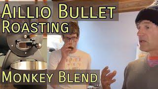 Espresso Monkey Blend in the Aillio Bullet Coffee Roaster