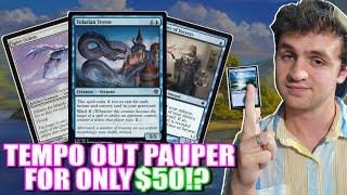 UNBOXING $50 Mono Blue Tempo For Pauper! Deck Tech for Magic: The Gathering