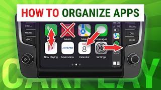 How to Remove and Change the Order of Your Apple CarPlay App Icons | iOS 15 Guide Tips Walkthrough