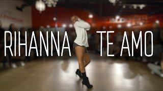 YANIS MARSHALL HEELS CHOREOGRAPHY "TE AMO" RIHANNA.  MILLENNIUM DANCE COMPLEX LOS ANGELES