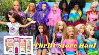 Thrifting Treasure Hunt: Barbie Doll Haul Extravaganza! ️ Unboxing Rare Finds from Thrift Stores