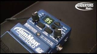 The Digitech JamMan Solo Looper pedal