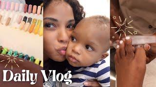 A day in the life + decor planning and mommy life |  ROCHELLE VLOGS