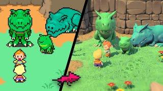 MOTHER 3 (GBA) vs. MOTHER 3: Tribute - Comparison