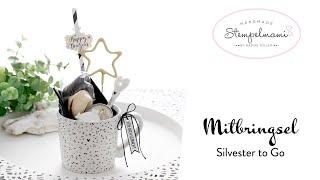 Mitbringsel Silvester to Go | Geschenkidee für Silvester | Basteln | Gut Gerahmt | Stampin' Up!