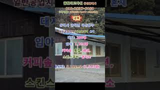 (급매) 삼척시 근덕면 덕산리 덕산항구 대지와 임야 총토지 1,542평