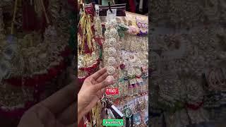 Sarojini Nagar Market Delhi | Jewellery in Just ₹150  #sarojininagar #jewellery #shorts #ad #delhi