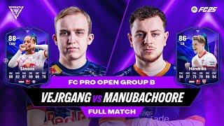 A new chapter in the RIVALRY! | Vejrgang v ManuBachoore | FC Pro Open | Full Match