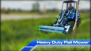 Explore the Power of MultiOne's Heavy Duty Flail Mower Attachment